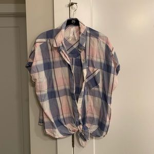 Liverpool pink and blue tie tee worn once